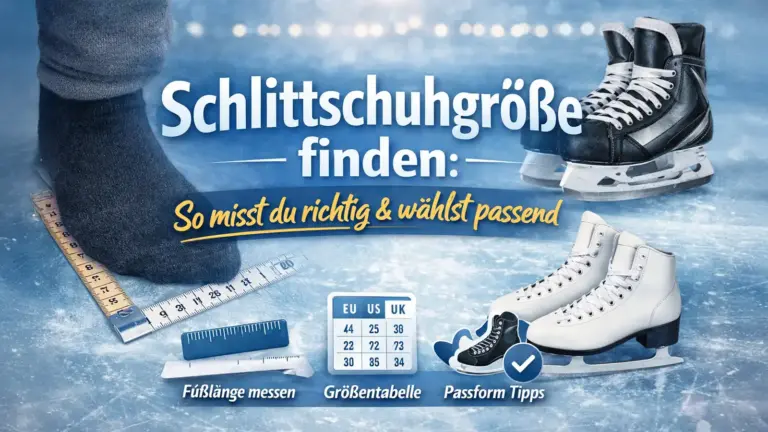 Schlittschuhgröße finden: So misst du richtig & wählst passend