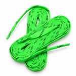 Schnürsenkel für Schlittschuhe gewachst neongrün – Bild 2