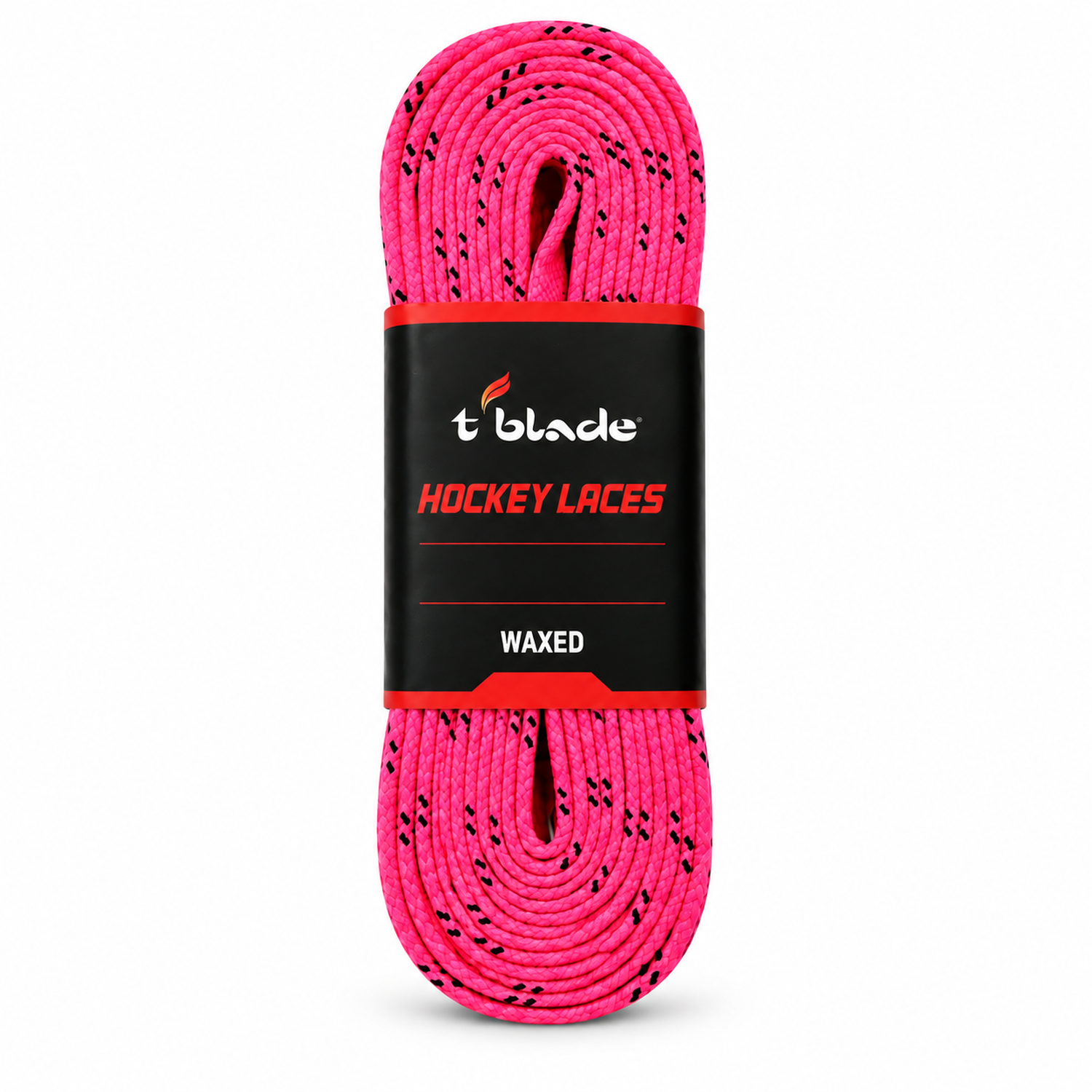 Schnürsenkel für Schlittschuhe gewachst pink Schnürsenkel für Schlittschuhe gewachst pink – Bild 1
