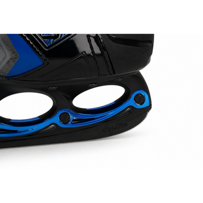 GRAF Ultra T-Blade Schlittschuh BLUE-Edition | Bundle – Bild 8