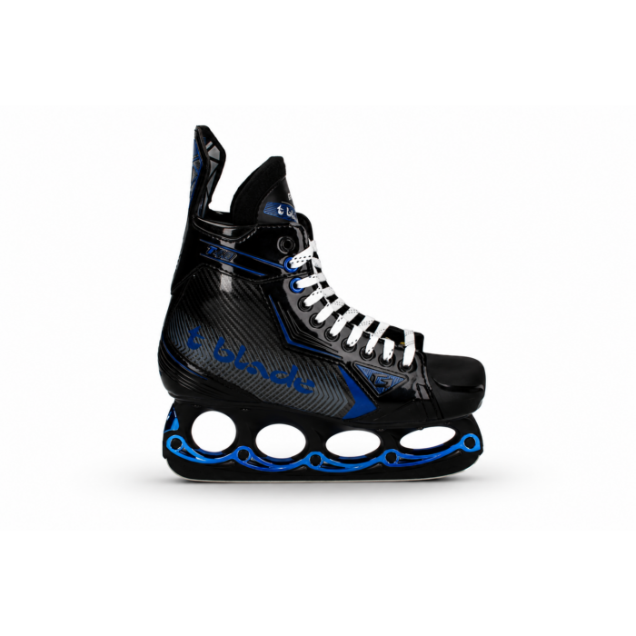 GRAF Ultra T-Blade Schlittschuh BLUE-Edition | Bundle – Bild 4
