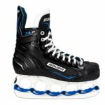 Bauer X-LP T-Blade Schlittschuh Schwarz/Blau-Weiß – US 11.5