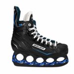 Bauer X-LP T-Blade Schlittschuh Schwarz/Metallic-Blau – US 9.5 / EU 43 – Gebrauchsspuren