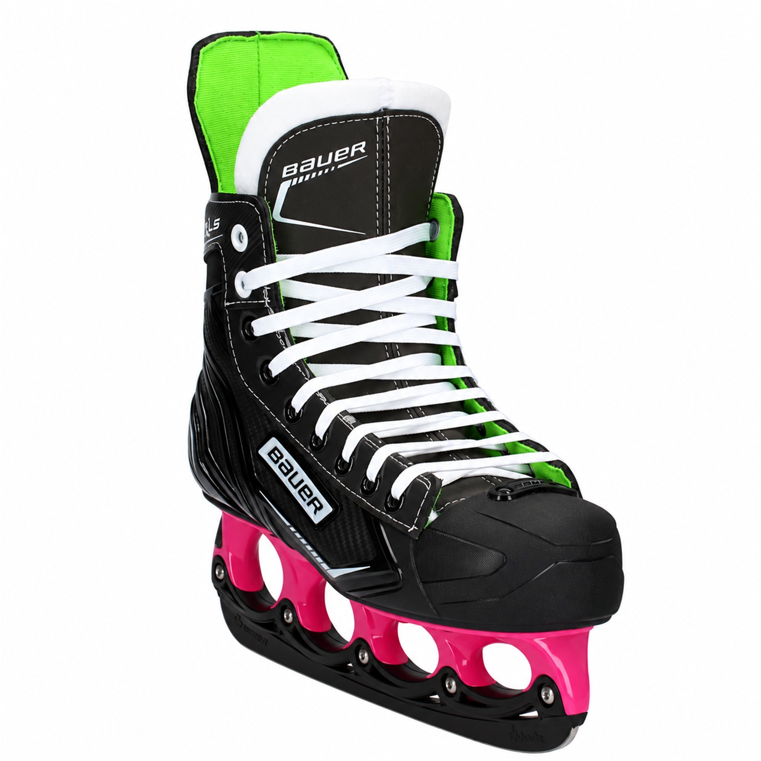 Bauer X-LS T-Blade Schlittschuh Pink/Schwarz – US 7.5 / EU 40.5 Bauer X-LS T-Blade Schlittschuh Pink/Schwarz – US 7.5 / EU 40.5 – Bild 1
