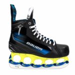 Bauer X T-Blade Schlittschuh Neongelb/Blau – US 11.5 / EU 45.5