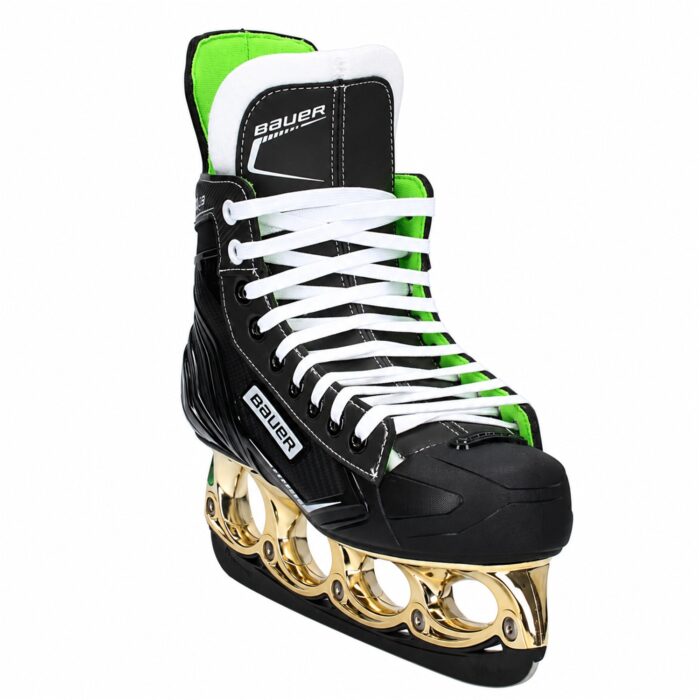 Bauer X-LS T-Blade Schlittschuh Gold/Gold – US 6 / EU 38.5 – Bild 2