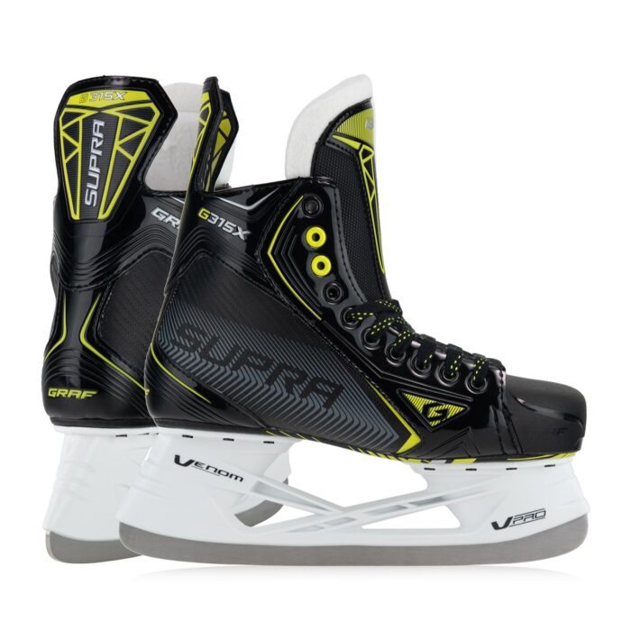 Offizielle Herstelleraufnahme https://grafhockey.com/skates/ice/player/supra-g315x/