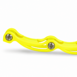 Stabilisator mit Edelstahl Verschraubung neon gelb